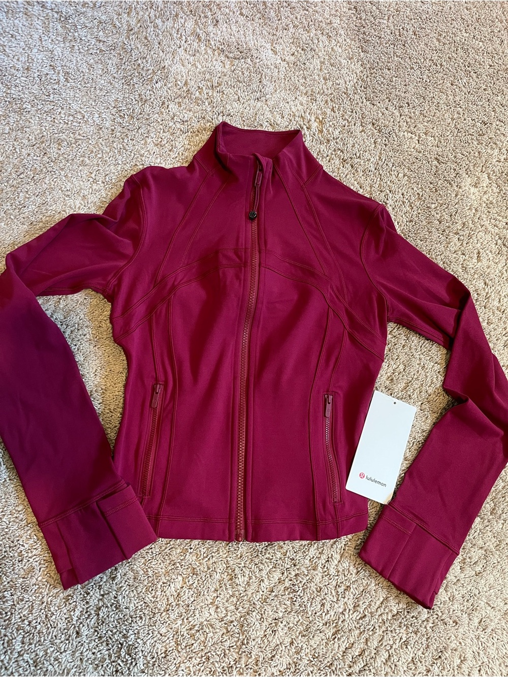 Lululemon define cropped jacket nulu